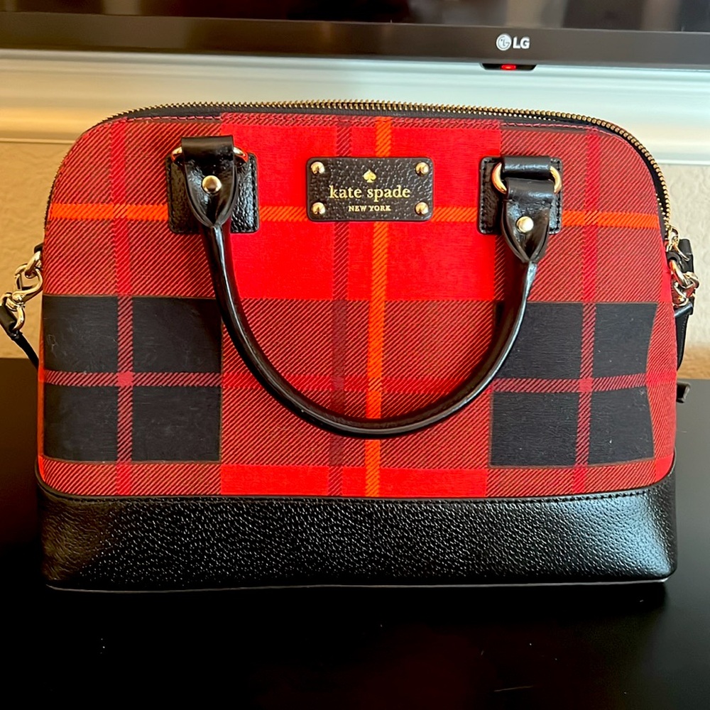 Kate Spade Plaid Purse
